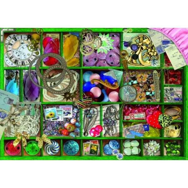 Zielona kolekcja (1000el.) - Sklep Art Puzzle